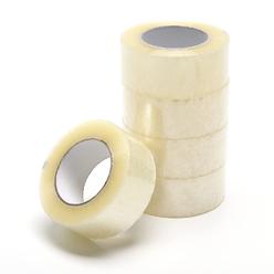 ABALONE Clear Packing Tape, 5 Rolls Heavy Duty Packaging Tape for Shipping Packaging Moving Sealing, 2 mil Thick, 2 inches Wide,