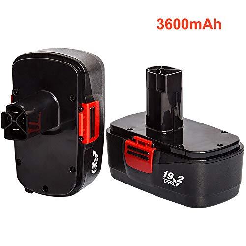 SHGEEN 19.2V 3.6Ah Ni-Mh Replacement Battery for C3 130279005 11375 11376 11045 1323903 315.115410 Cordless Power Tools