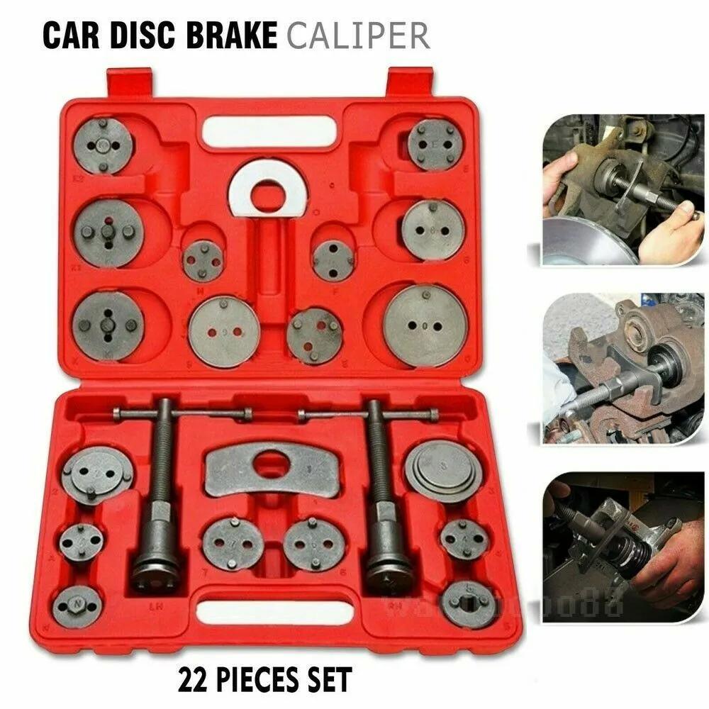 Kiky Direct 22-Piece Heavy Duty Disc Brake Caliper Tool Set and Wind ...