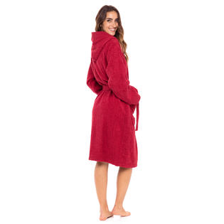 white christmas dresses Women's Gray Towelling Bathrobe