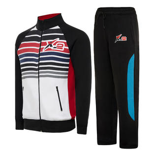 SkylineWears X 2 Men s Full Sports Fleece Tracksuit Sets All Season Zip Jacket Pants Joggers