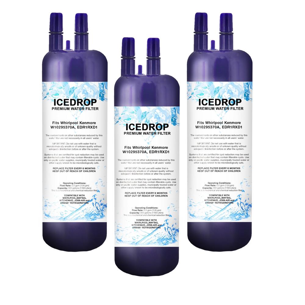 Ice Drop Refrigerator Water Filter Compatible with Kenmore Filter 46