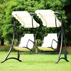 Bench Swing Glider With Canopy From Sears Com