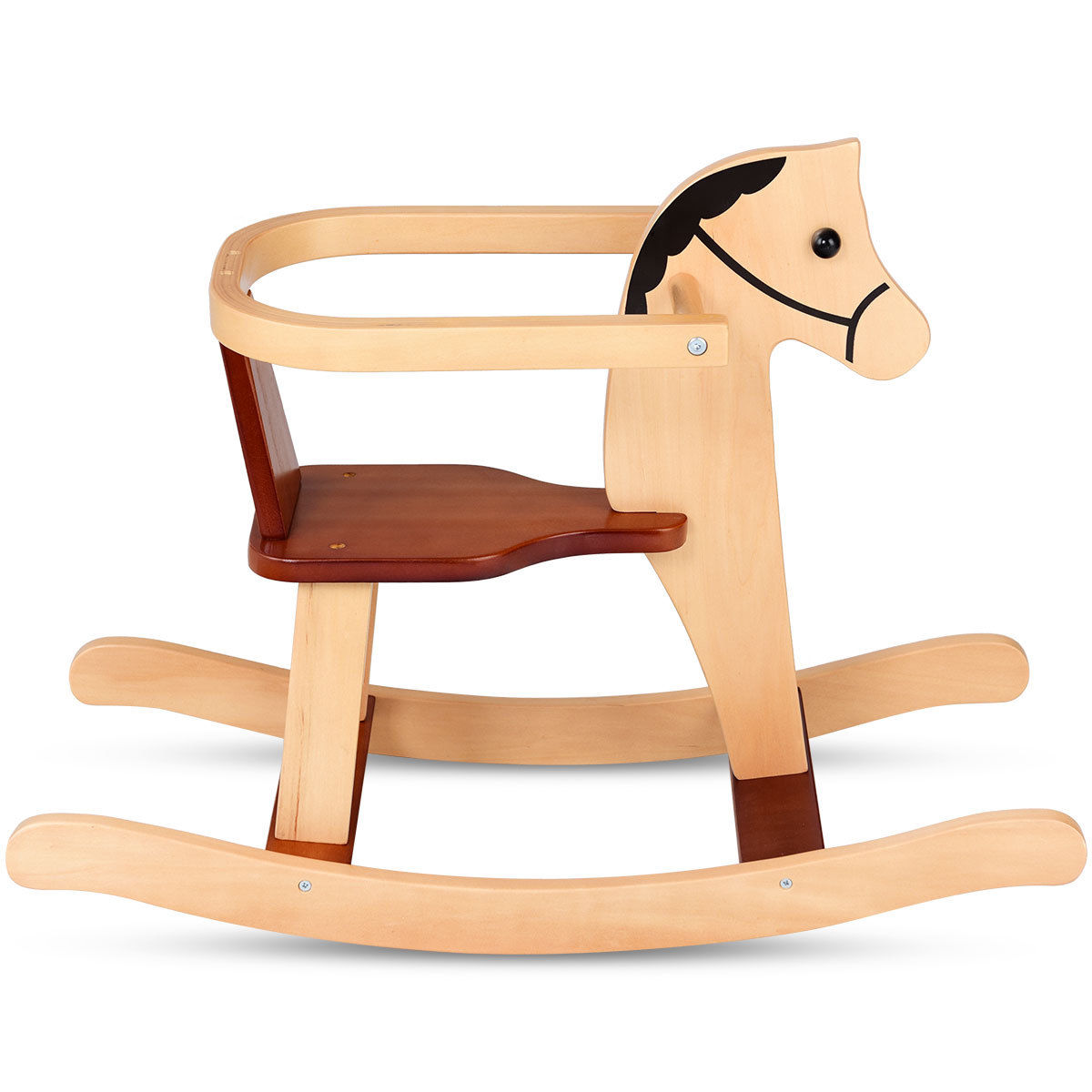 wooden rocking horse kmart