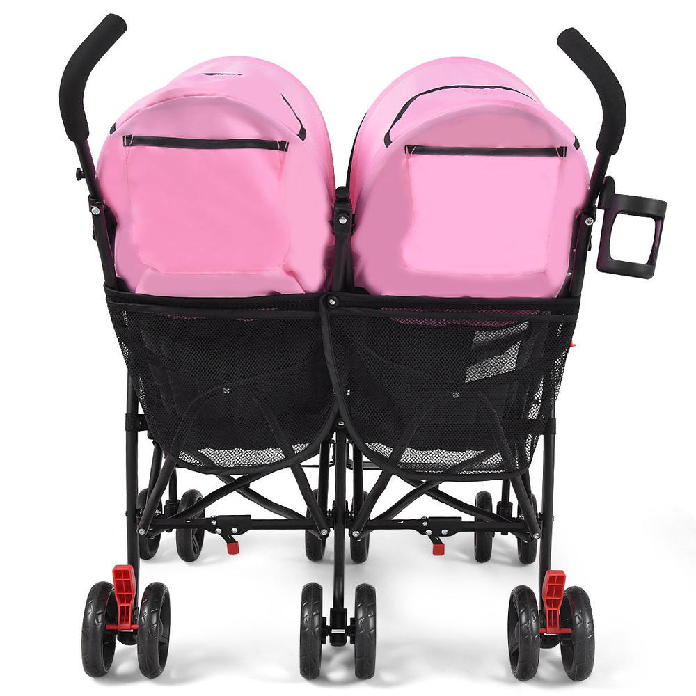 Zeta citi twin stroller pink new arrivals
