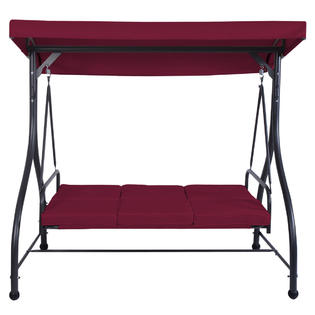 Gymax gys00698 Converting Outdoor Swing Canopy Hammock 3 ...