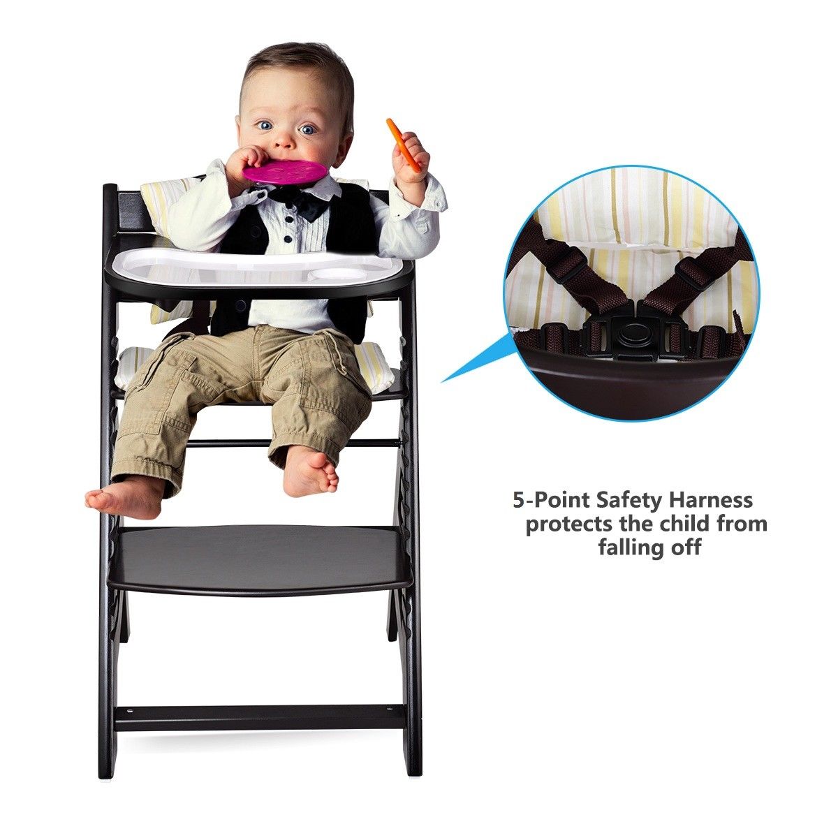 baby chair adjustable height