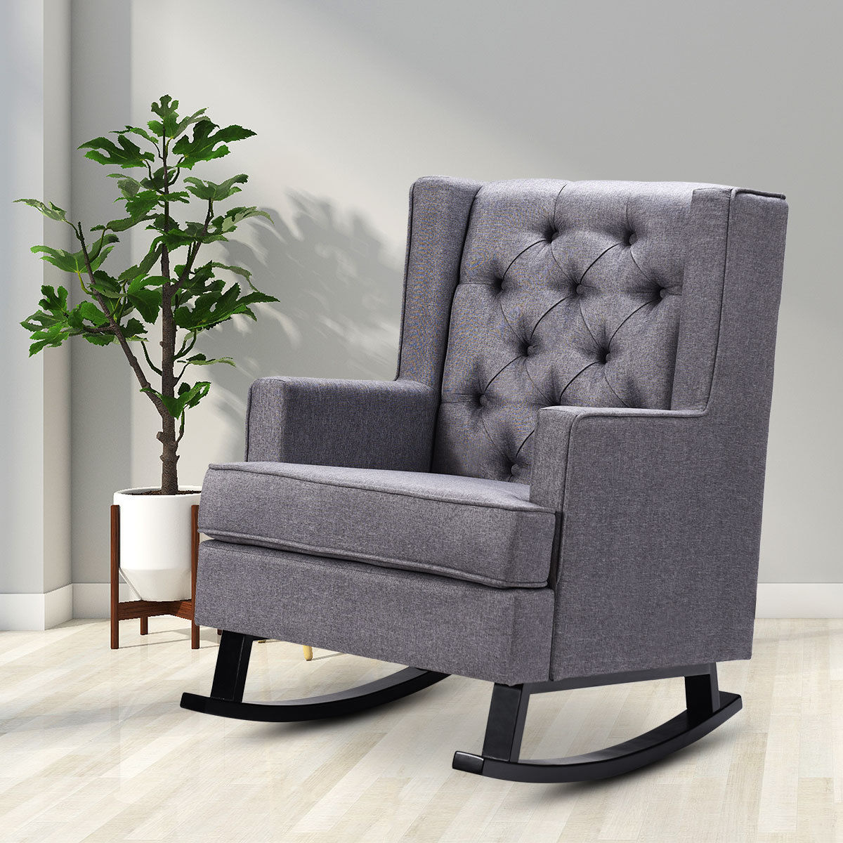 Gymax Living Room Chairs Rocking Chairs Sears