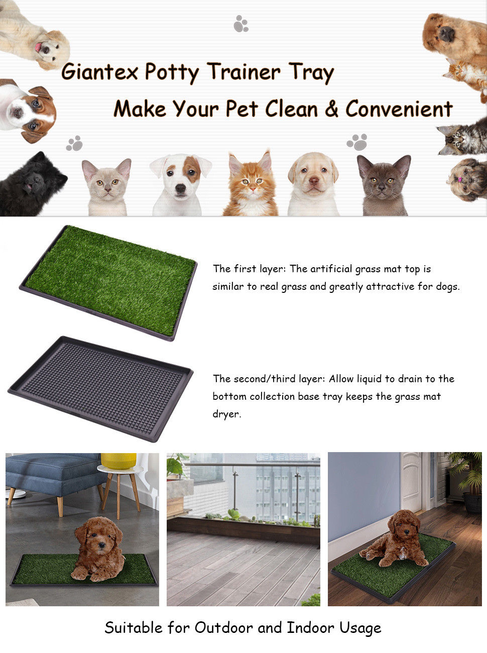 kmart pet potty mat