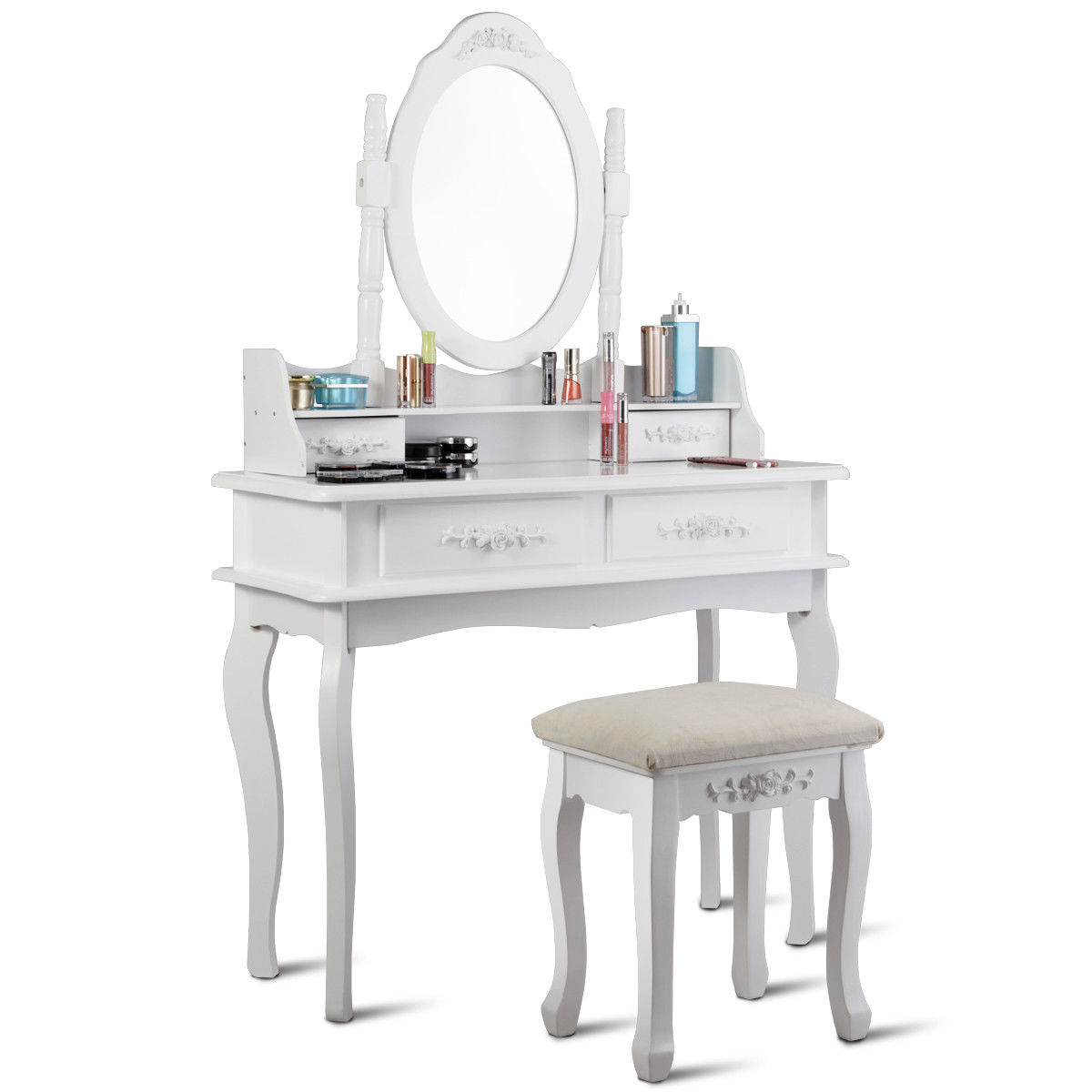 Makeup Vanity Set Mirror
