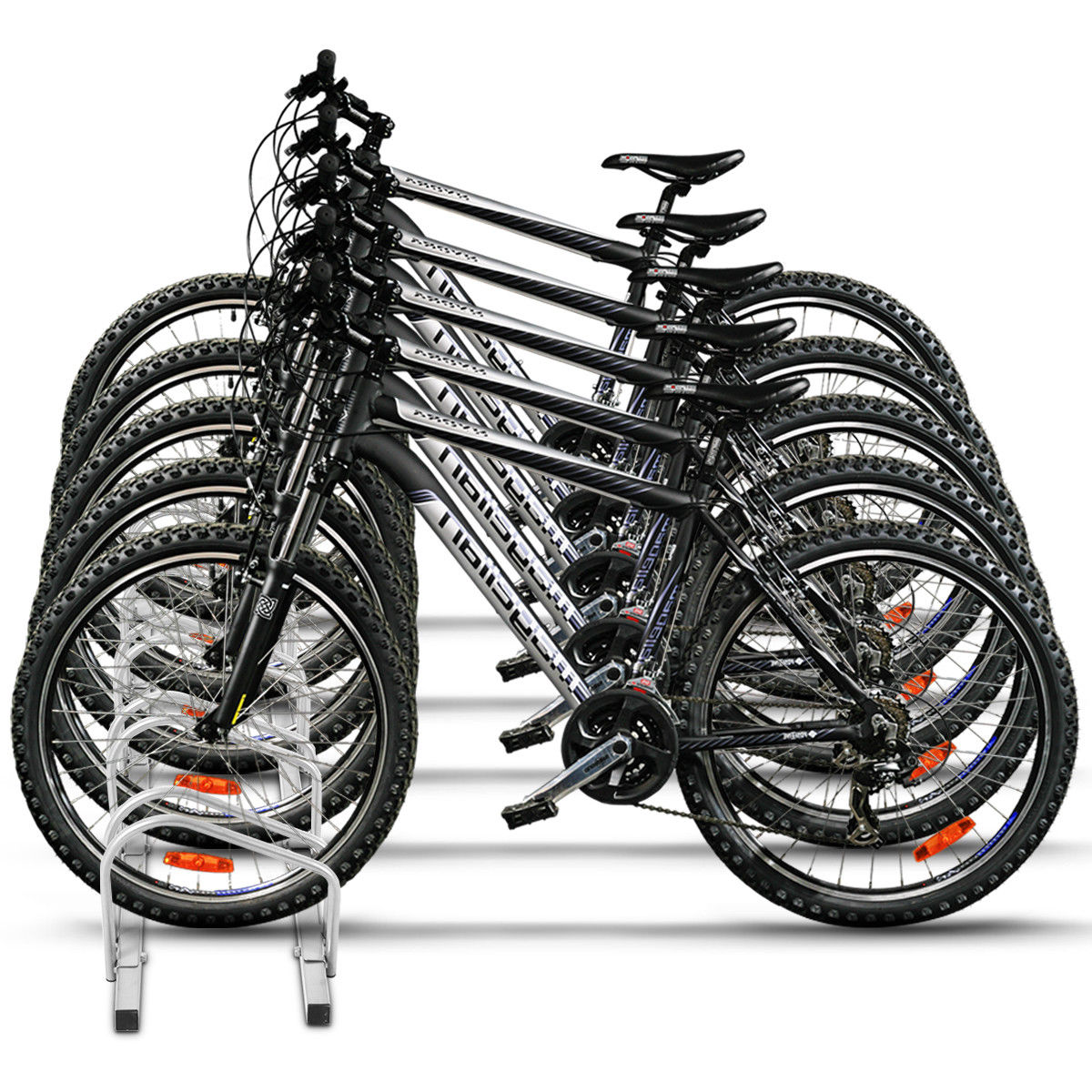 5 bike storage rack
