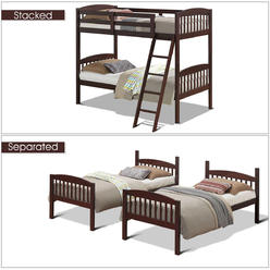 Solid Wood Bunk Beds For Kids, Sears Bunk Beds With Trundle