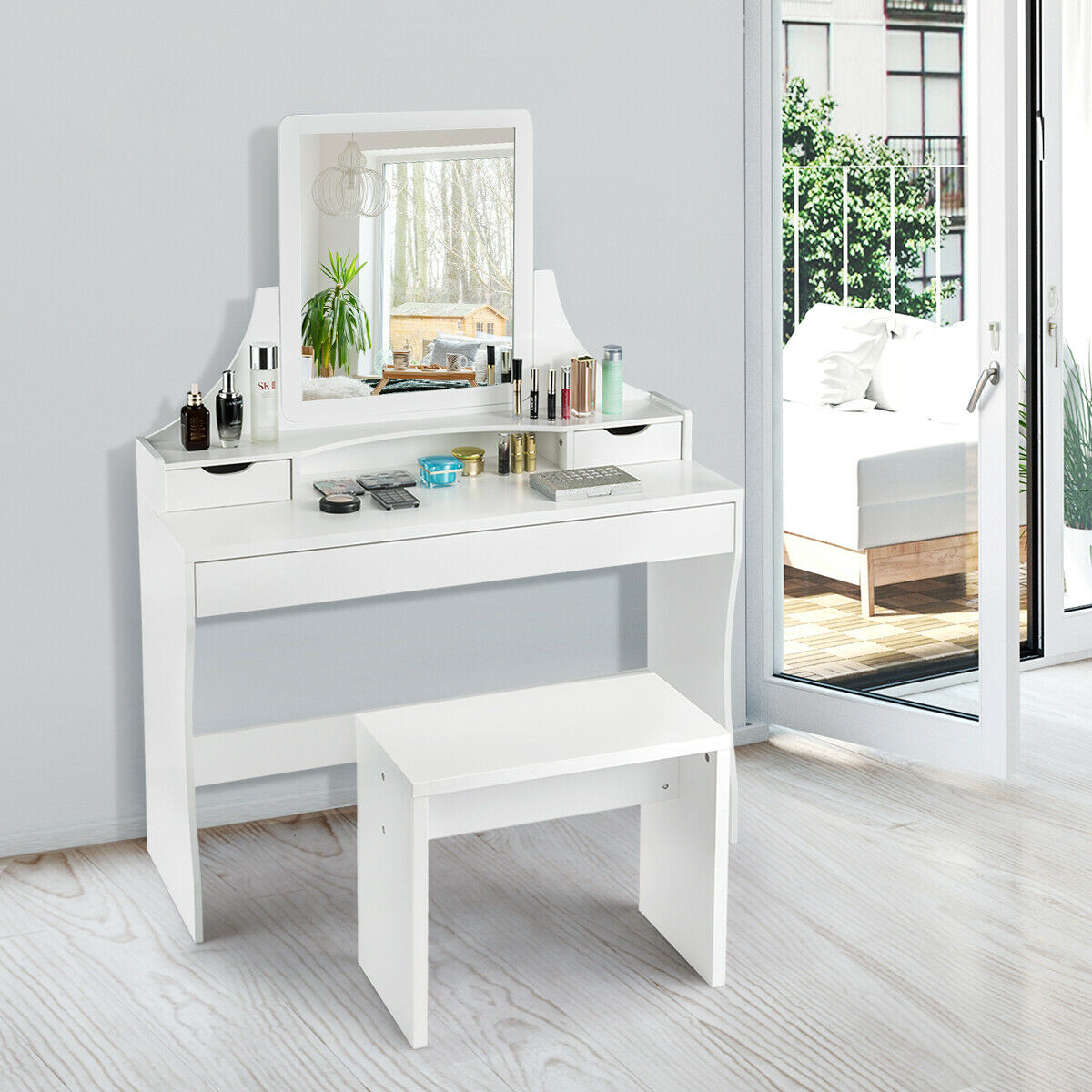 Makeup Table Vanity On Clearance