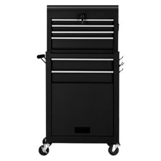 Gymax 6 Drawer Rolling Tool Chest Removable Tool Storage Cabinet