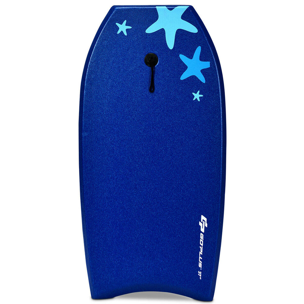 Gymax Water Sport Body Board Surfing With Leash EPS Core Boarding IXPE Starfish 41"