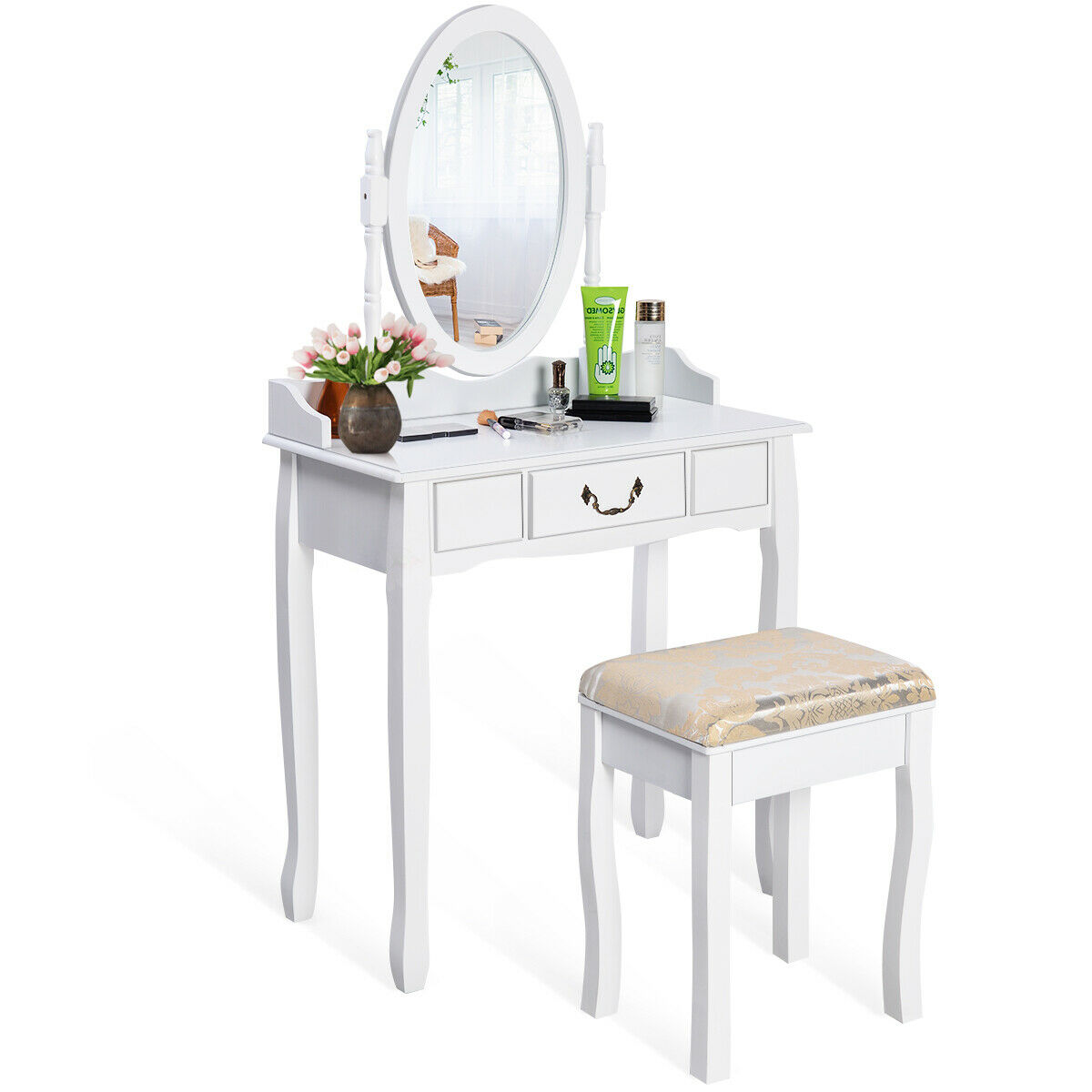 Gymax Bedroom Vanity Sets Kmart