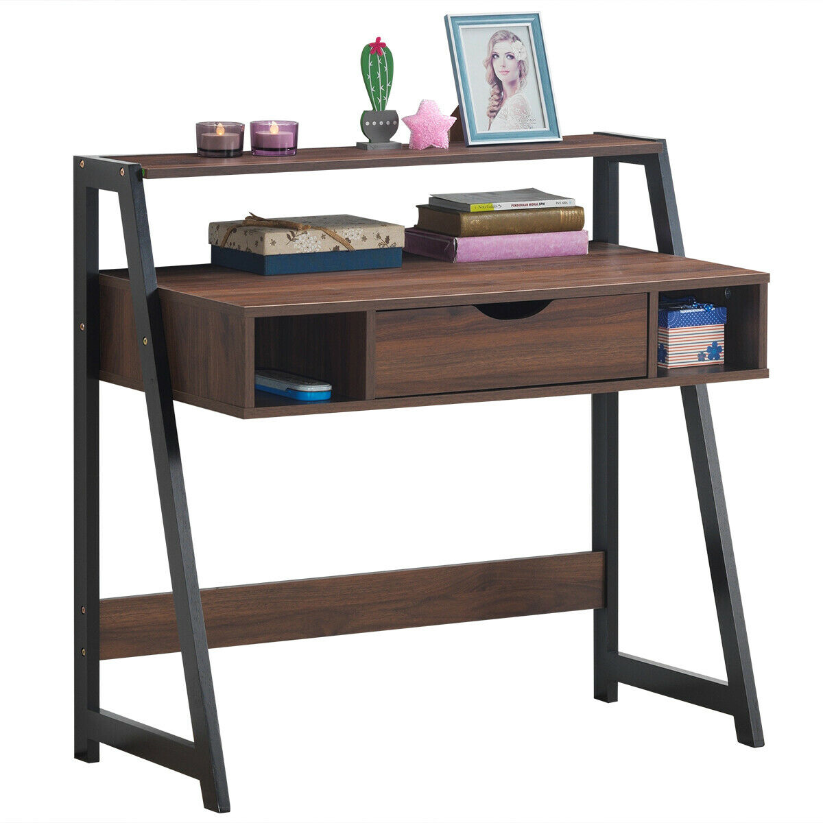 Contemporary Desks Hutches Computer Desk Sears