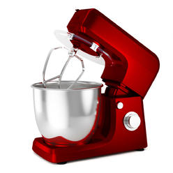 Gymax 800W Multi-functional Stand Mixer Meat Grinder Sausage Stuffer Blender Kitchen Red
