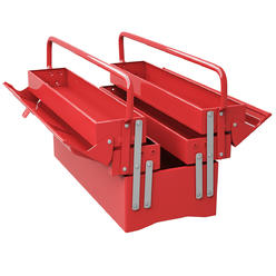 Gymax 20" 5 Trays Mechanic Garage Steel Cantilever Tool Box Chest Storage Portable Red
