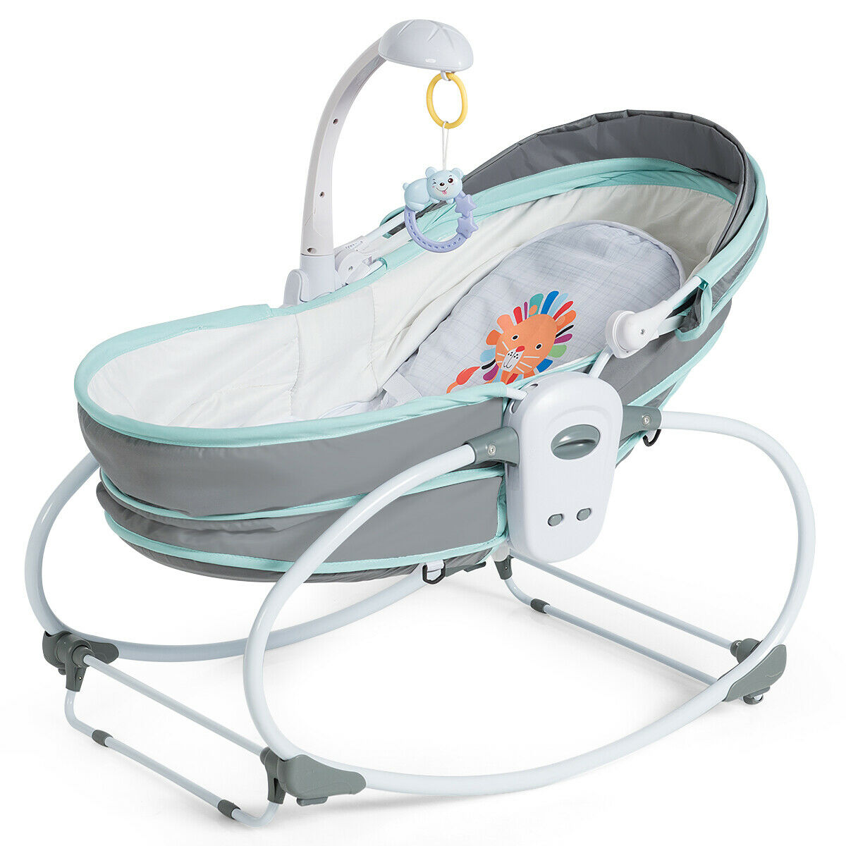 infant rocking bassinet cot bed