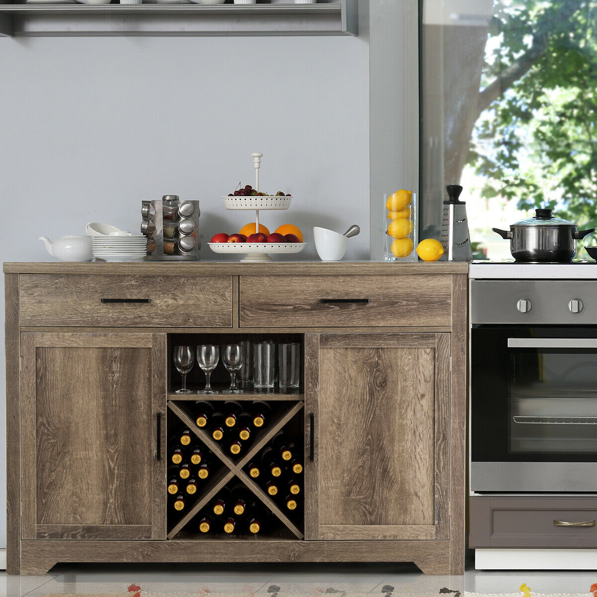 Gymax Office Storage Cabinets Kmart