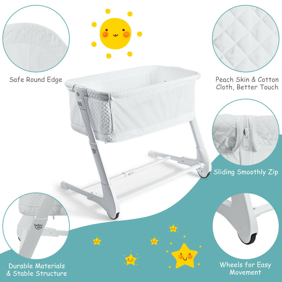 gymax bassinet