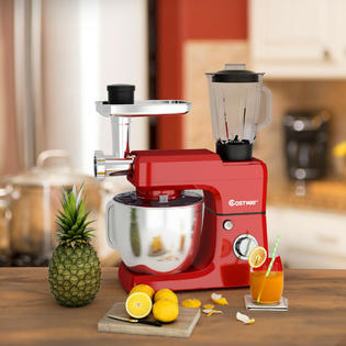 Gymax 3 in 1 Multi-functional 800W Stand Mixer Meat Grinder ...