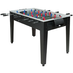 Gymax 48" Competition Sized Wooden Soccer Foosball Table Adults & Kids Home Recreation