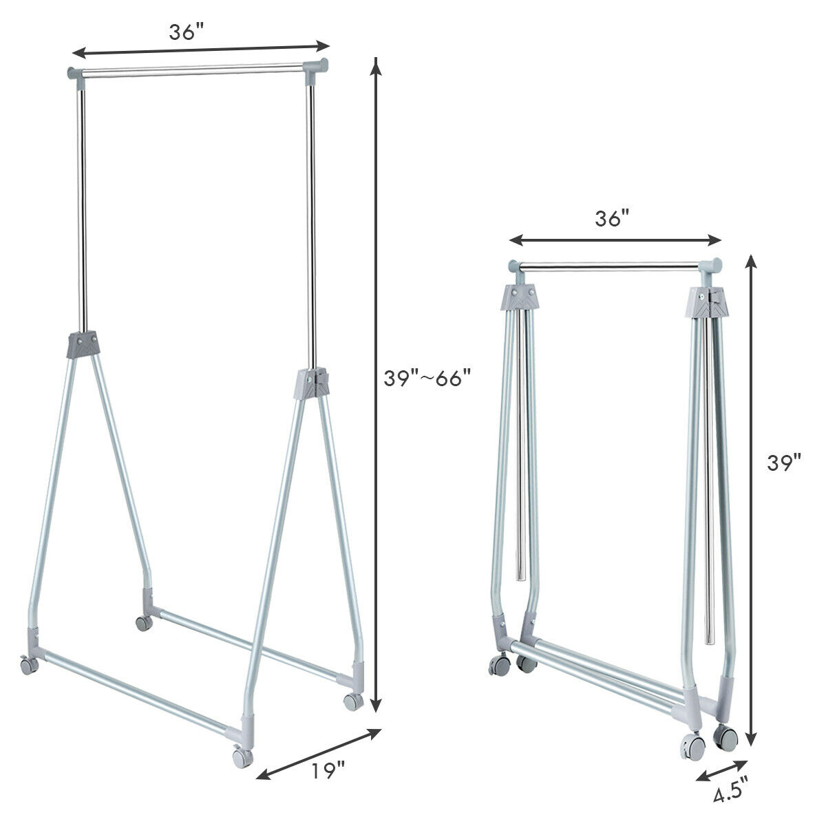 Kmart crossbar garment online rack