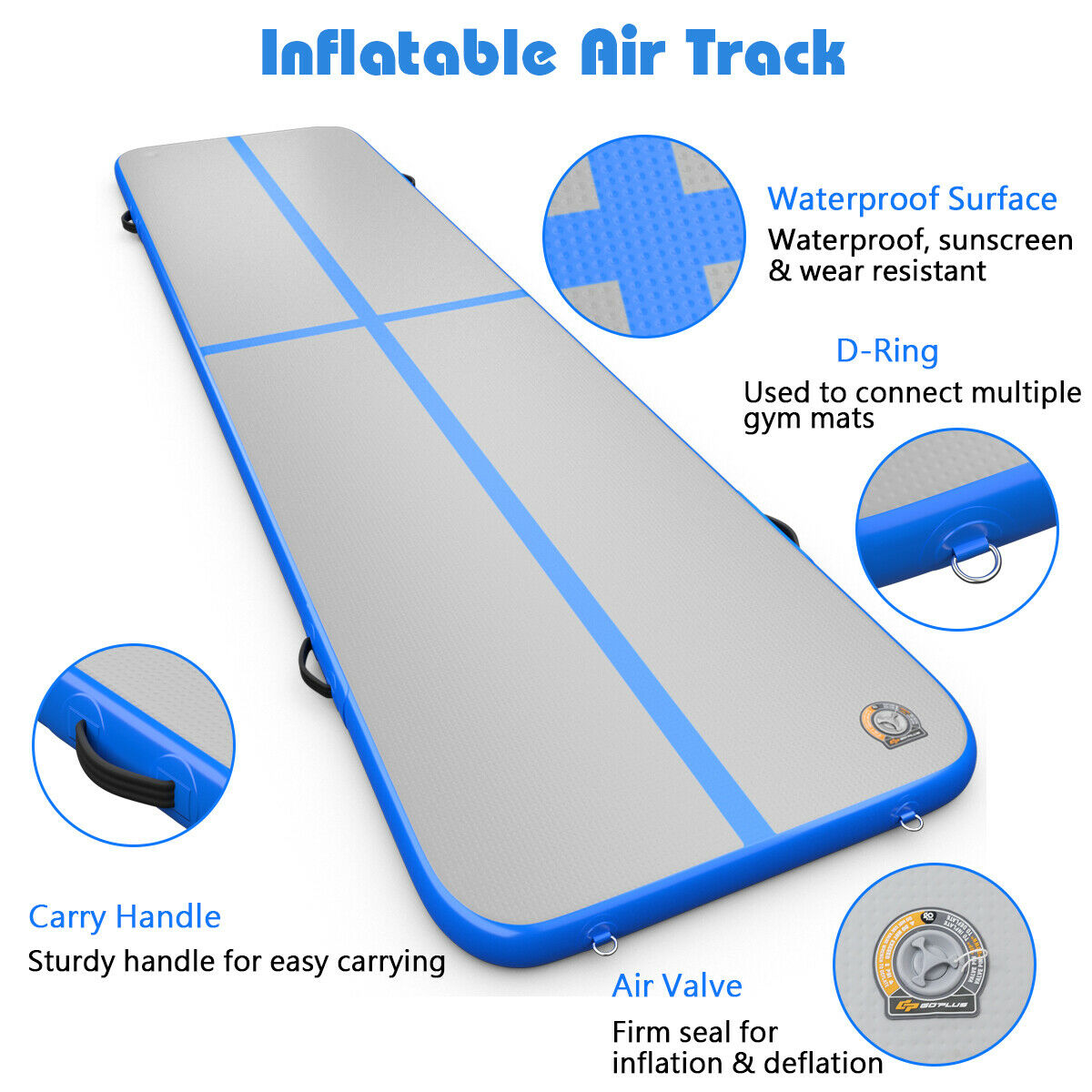 Gymax air track clearance