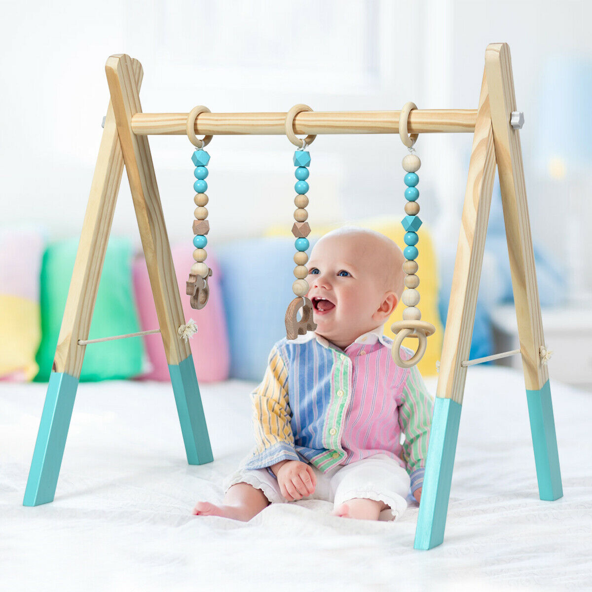 wooden play gym kmart
