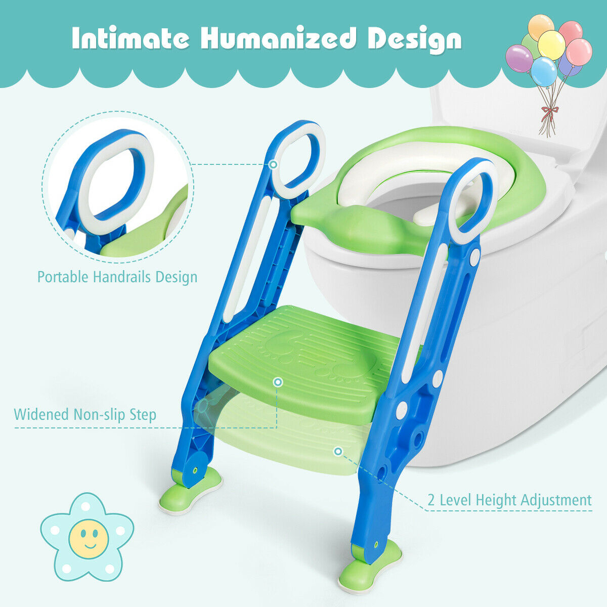 foldable potty chair