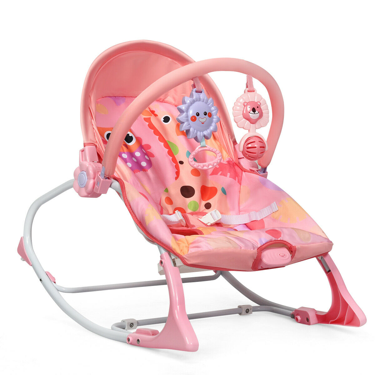 baby bouncer chair pink
