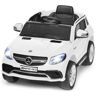 Gymax 12v Mercedes Benz Gle Licensed Kids Ride On Car Rc Electric