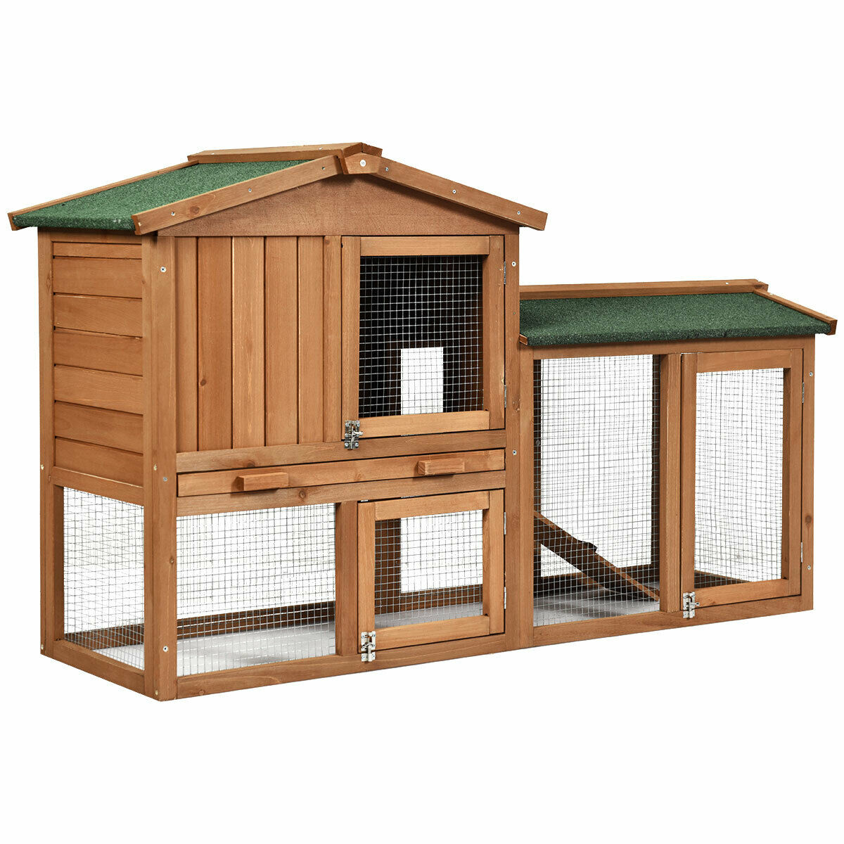 wooden rabbit chicken coops