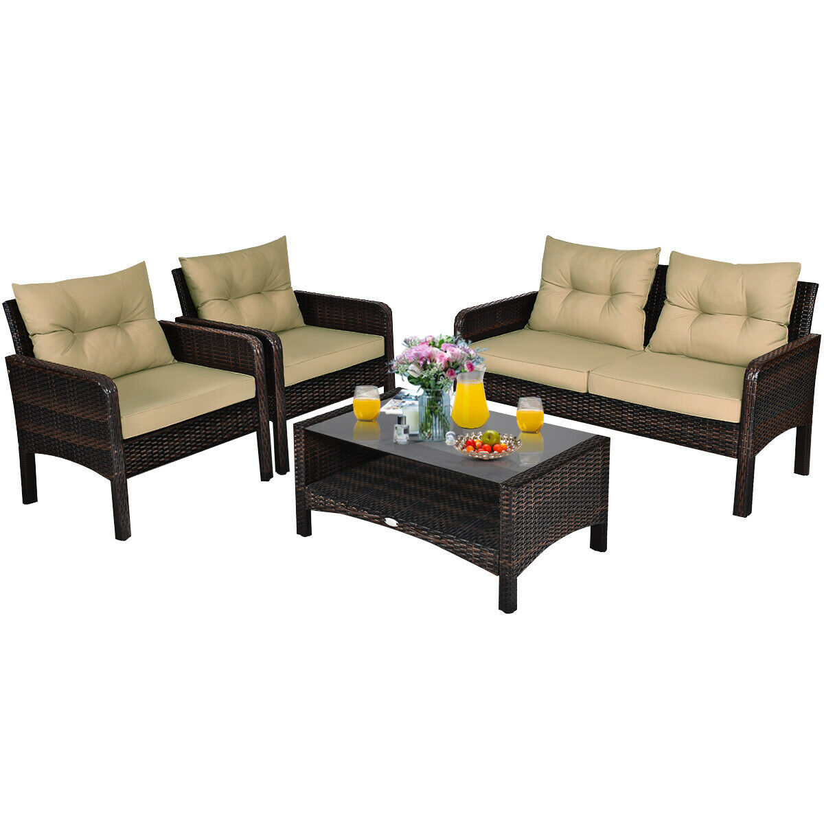 Patio Conversation Sets Outdoor Seating Sets Kmart