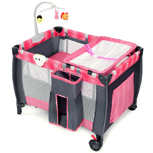 Gymax Foldable Travel Baby Playpen Crib Infant Bassinet Bed Mosquito Net Music W Bag New 2,159,299 likes · 1,892 talking about this · 546,435 were here. gymax foldable travel baby playpen crib