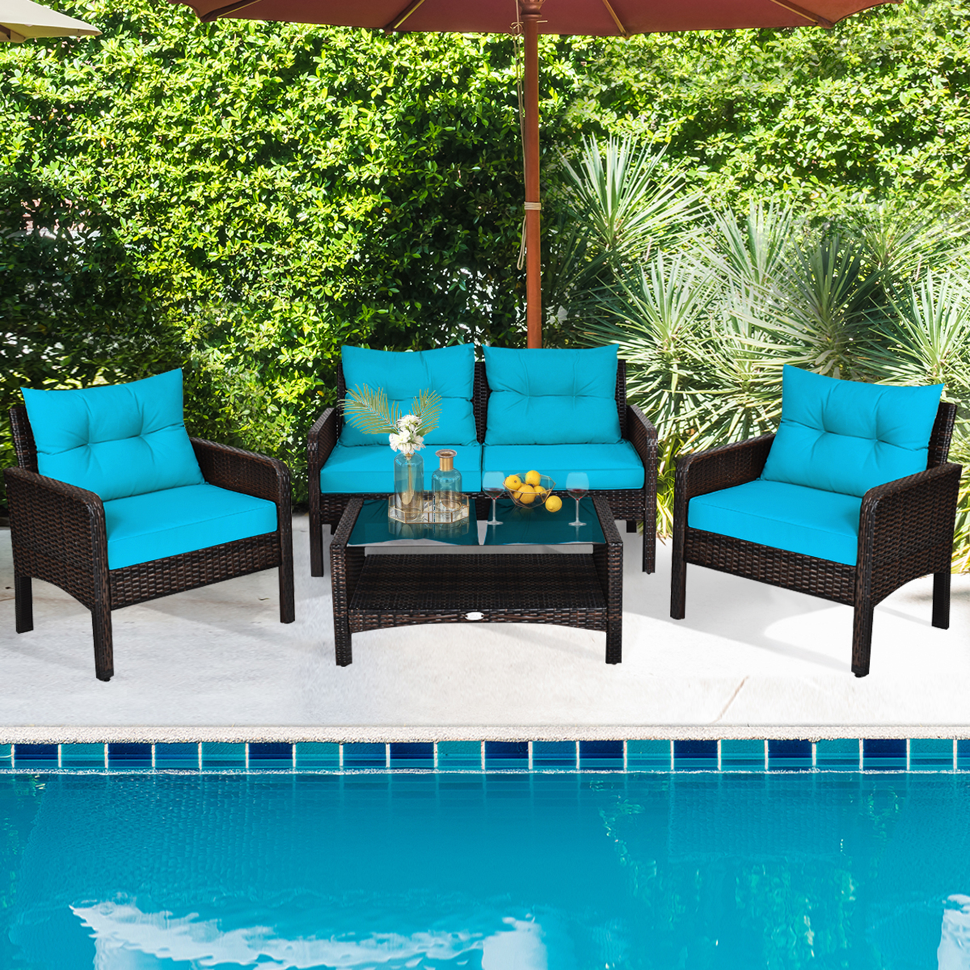 Patio Conversation Sets Outdoor Seating Sets Kmart
