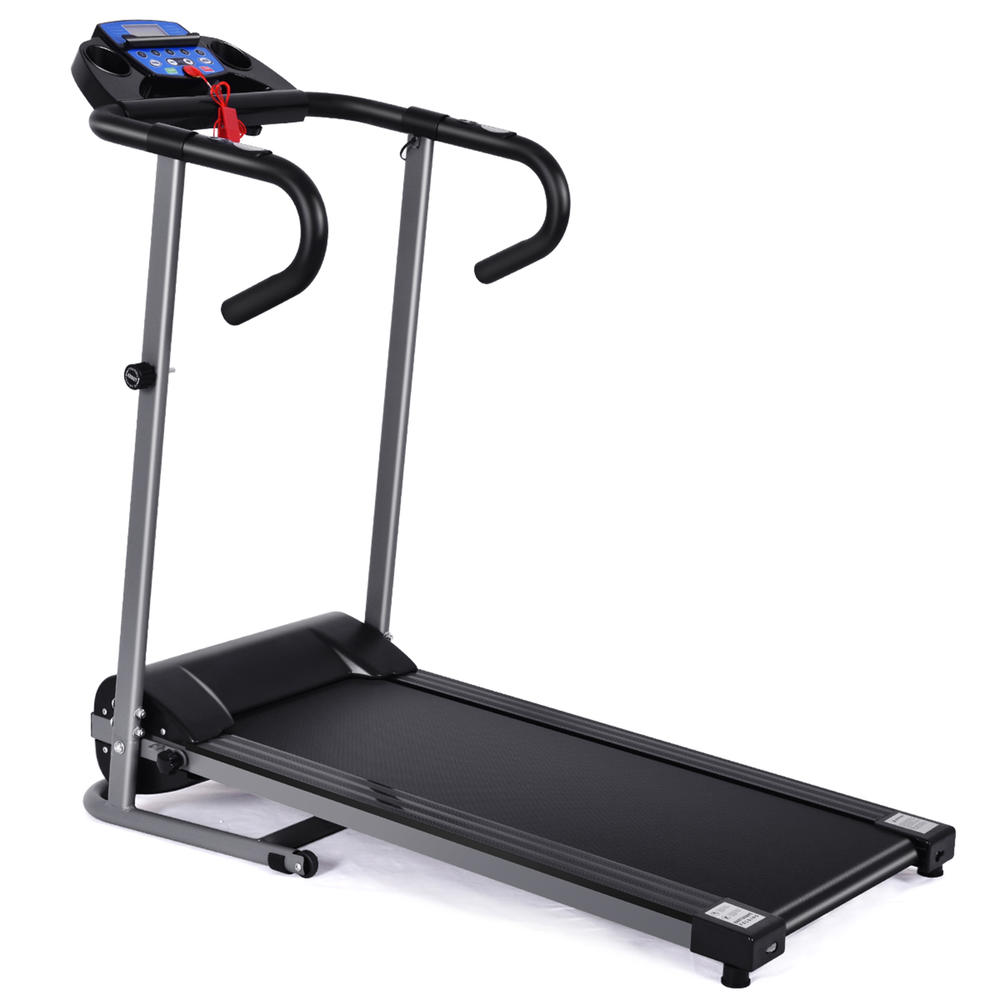 Gymax Folding Treadmill 1100W Electric Motorized Running Jogging Walking Machine