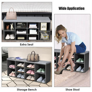 Kmart cube deals storage bench