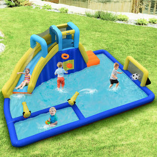 Inflatable water best sale slide kmart