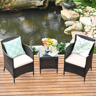 Gymax 5 piece patio set hotsell