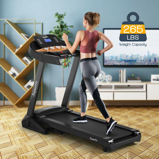 Gymax folding electric online treadmill reviews