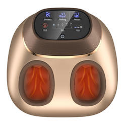 Gymax Shiatsu Foot Massager Massage Machine Kneading Rolling Air Compression for Foot