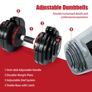 Sears adjustable dumbbells hotsell