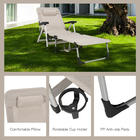 Gymax foldable best sale lounge chaise