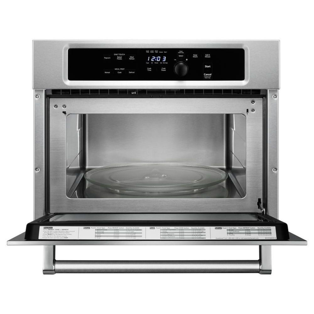 KitchenAid Kitchen-Aid  24" Built-In Microwave - Stainless Steel - KMBS104ESS