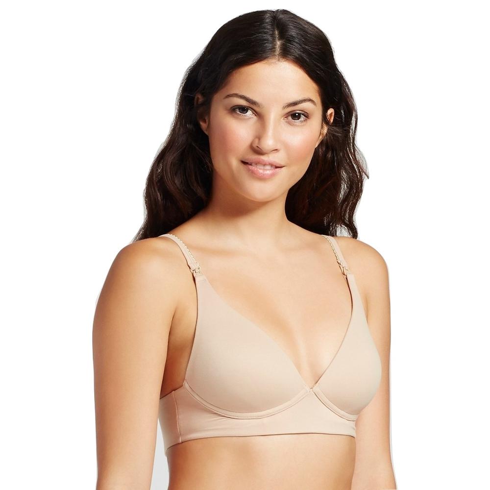 Gilligan O Malley Women S Nursing Lounge Bra Honey Beige 36b