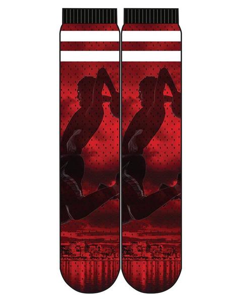 Rbx Mens Graphic Crew Socks Photoreal Sports Image Dunk Ball