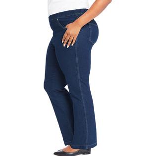 Just My Size Women's Plus Size 4 Pocket Stretch Bootcut Jeans